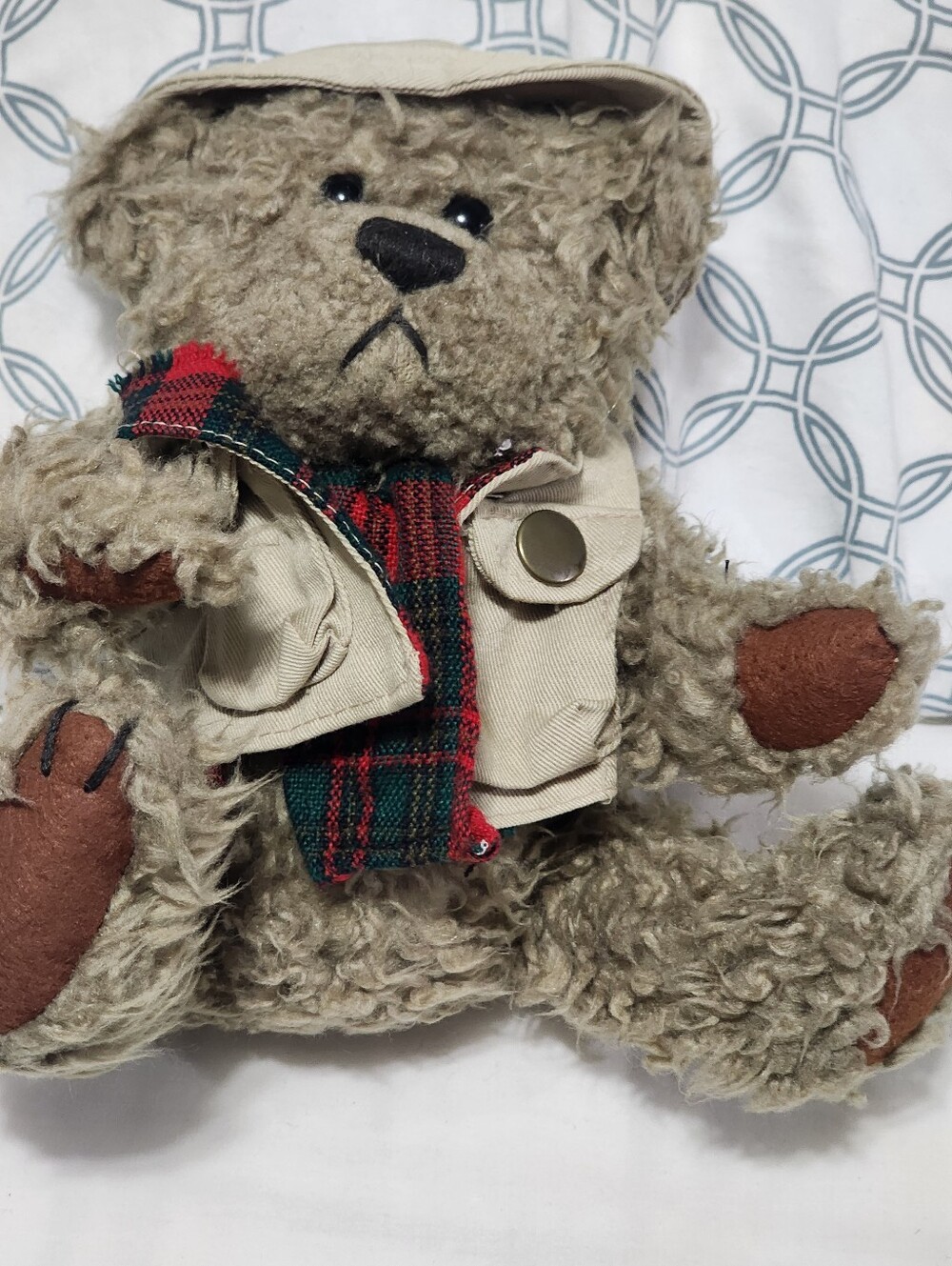 "Tanner, The Bear of Health," a vintage collectible Plush
